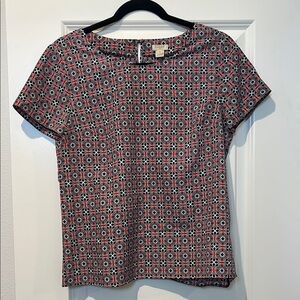 J. Crew Geometric Patterned Women's Top